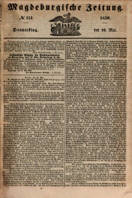 Magdeburgische Zeitung Donnerstag 16. Mai 1850