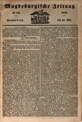 Magdeburgische Zeitung Samstag 25. Mai 1850