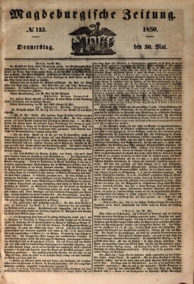 Magdeburgische Zeitung Donnerstag 30. Mai 1850