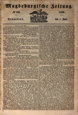 Magdeburgische Zeitung Samstag 1. Juni 1850