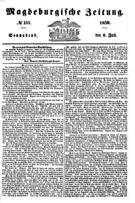 Magdeburgische Zeitung Samstag 6. Juli 1850