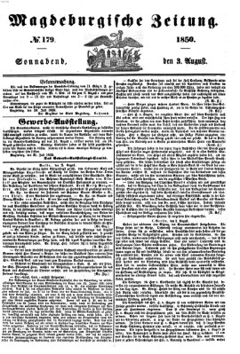 Magdeburgische Zeitung Samstag 3. August 1850