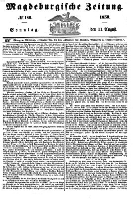 Magdeburgische Zeitung Sonntag 11. August 1850