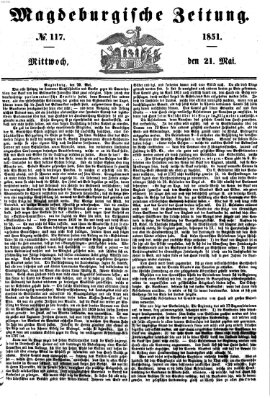 Magdeburgische Zeitung Mittwoch 21. Mai 1851