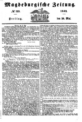 Magdeburgische Zeitung Freitag 28. Mai 1852