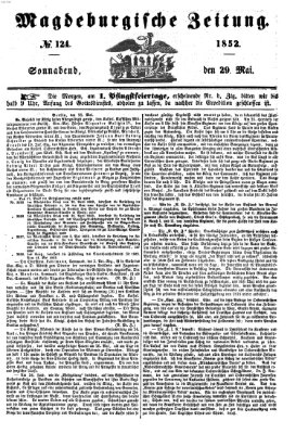 Magdeburgische Zeitung Samstag 29. Mai 1852