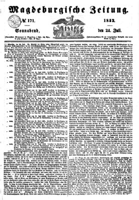 Magdeburgische Zeitung Samstag 24. Juli 1852