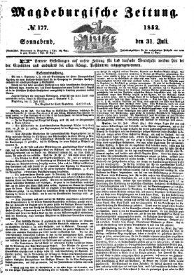 Magdeburgische Zeitung Samstag 31. Juli 1852