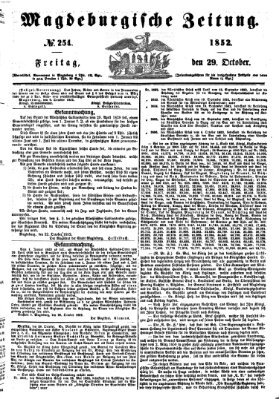 Magdeburgische Zeitung Freitag 29. Oktober 1852