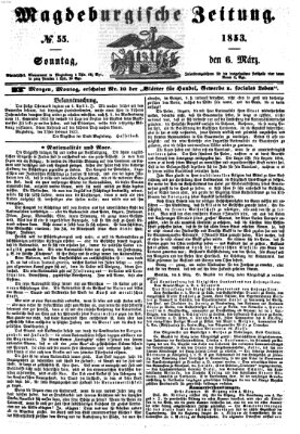 Magdeburgische Zeitung Sonntag 6. März 1853