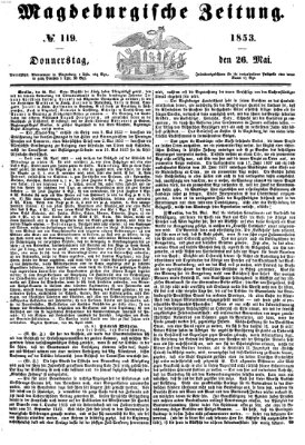 Magdeburgische Zeitung Donnerstag 26. Mai 1853