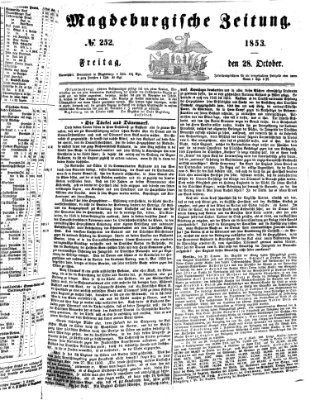 Magdeburgische Zeitung Freitag 28. Oktober 1853