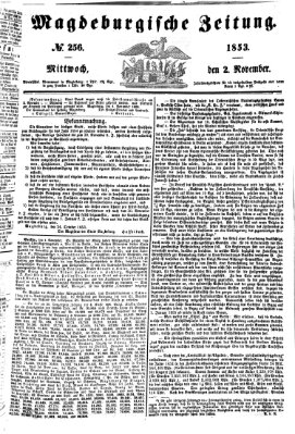 Magdeburgische Zeitung Mittwoch 2. November 1853