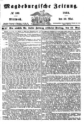 Magdeburgische Zeitung Mittwoch 10. Mai 1854