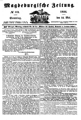 Magdeburgische Zeitung Sonntag 14. Mai 1854