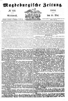 Magdeburgische Zeitung Mittwoch 31. Mai 1854