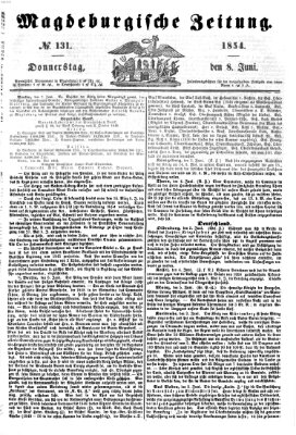 Magdeburgische Zeitung Donnerstag 8. Juni 1854