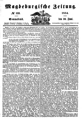 Magdeburgische Zeitung Samstag 10. Juni 1854