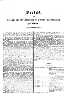 Magdeburgische Zeitung Freitag 13. Januar 1854