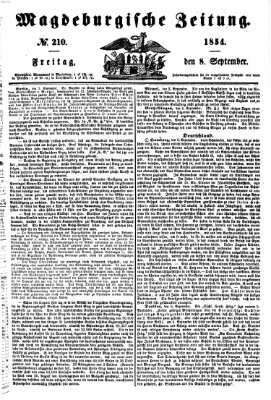 Magdeburgische Zeitung Freitag 8. September 1854