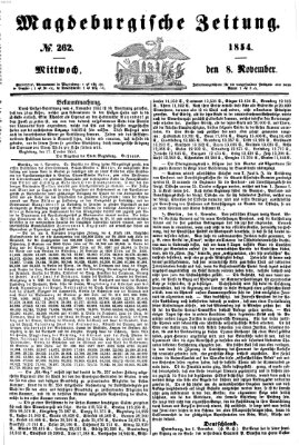 Magdeburgische Zeitung Mittwoch 8. November 1854