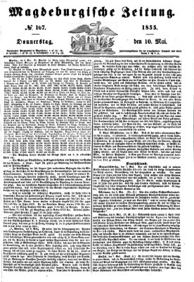 Magdeburgische Zeitung Donnerstag 10. Mai 1855