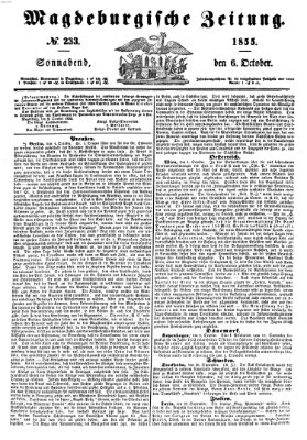 Magdeburgische Zeitung Samstag 6. Oktober 1855