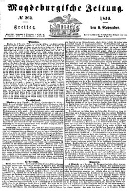 Magdeburgische Zeitung Freitag 9. November 1855