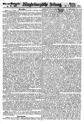 Magdeburgische Zeitung Montag 3. Dezember 1855