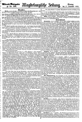 Magdeburgische Zeitung Montag 17. Dezember 1855