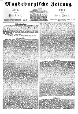 Magdeburgische Zeitung Freitag 4. Januar 1856