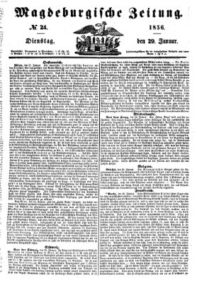 Magdeburgische Zeitung Dienstag 29. Januar 1856