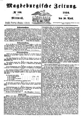 Magdeburgische Zeitung Mittwoch 30. April 1856