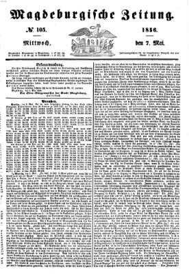 Magdeburgische Zeitung Mittwoch 7. Mai 1856