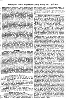 Magdeburgische Zeitung Montag 9. Juni 1856