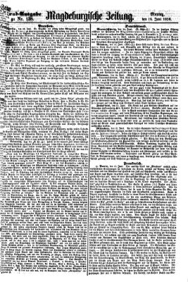 Magdeburgische Zeitung Montag 16. Juni 1856