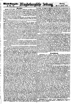 Magdeburgische Zeitung Montag 19. Januar 1857