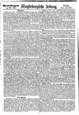 Magdeburgische Zeitung Dienstag 2. Juni 1857