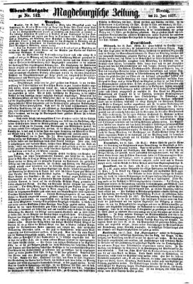 Magdeburgische Zeitung Montag 22. Juni 1857