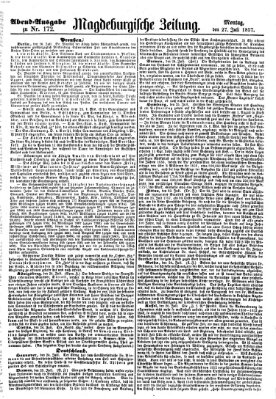 Magdeburgische Zeitung Montag 27. Juli 1857