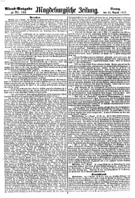 Magdeburgische Zeitung Montag 10. August 1857