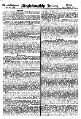 Magdeburgische Zeitung Montag 24. August 1857