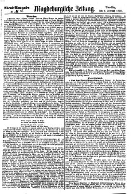 Magdeburgische Zeitung Dienstag 9. Februar 1858