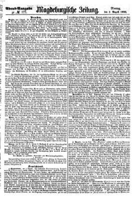 Magdeburgische Zeitung Montag 2. August 1858