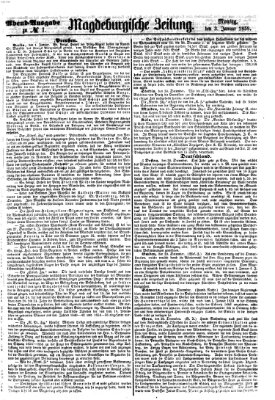 Magdeburgische Zeitung Montag 3. Januar 1859