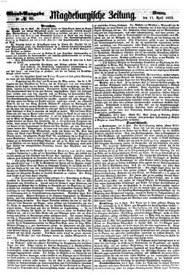 Magdeburgische Zeitung Montag 11. April 1859