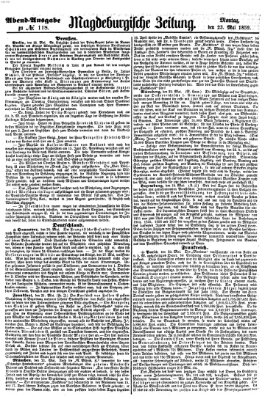 Magdeburgische Zeitung Montag 23. Mai 1859