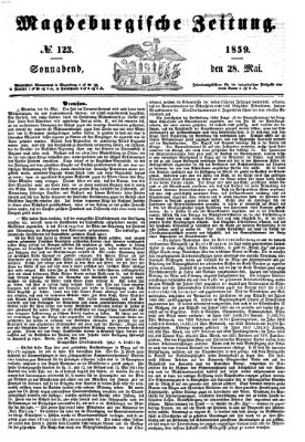 Magdeburgische Zeitung Samstag 28. Mai 1859