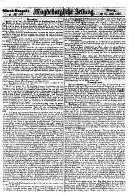 Magdeburgische Zeitung Montag 27. Juni 1859