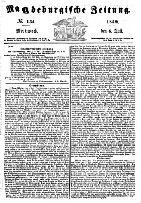 Magdeburgische Zeitung Mittwoch 6. Juli 1859